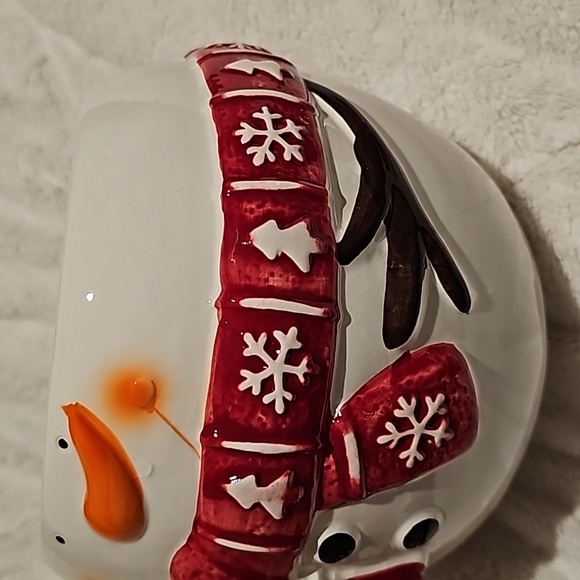 Warm Tidings Snowman Cookie Jar - Picture 5 of 9